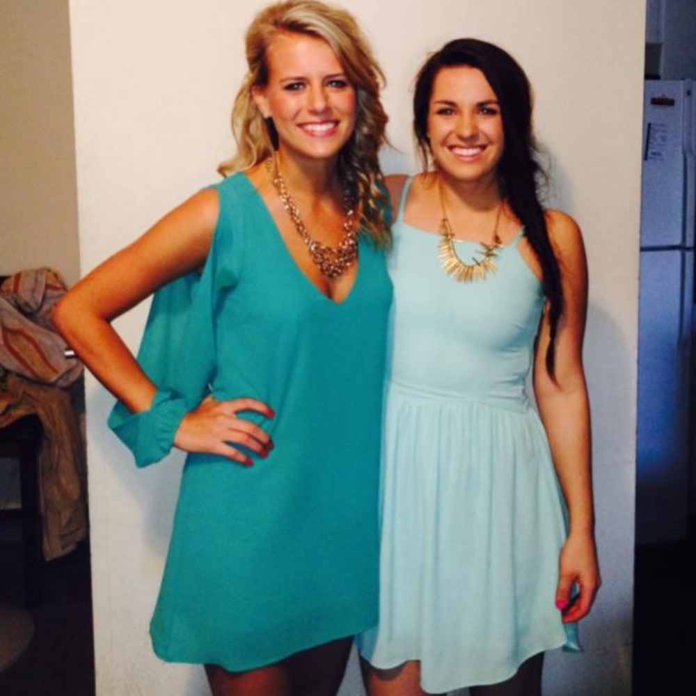 Formal cocktail dress.